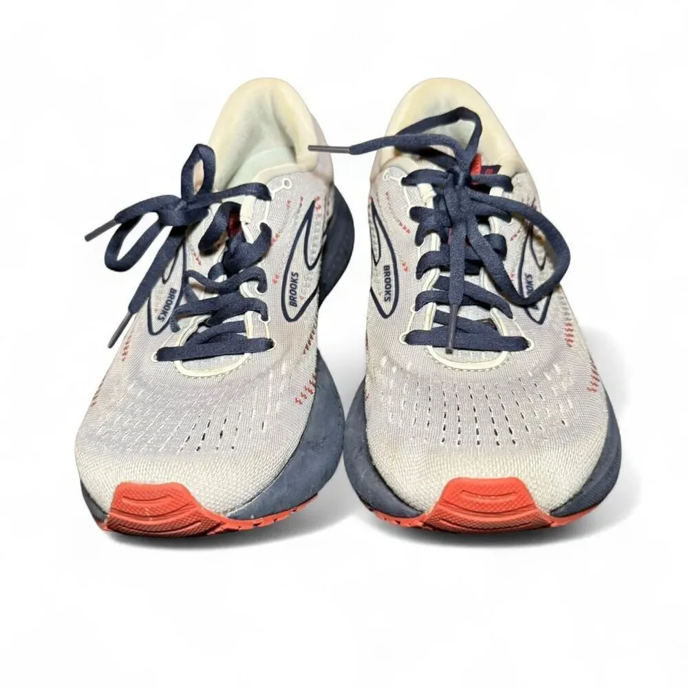 Brooks Men’s Glycerin 19 Gray neutral running athletic shoes Size 8.5